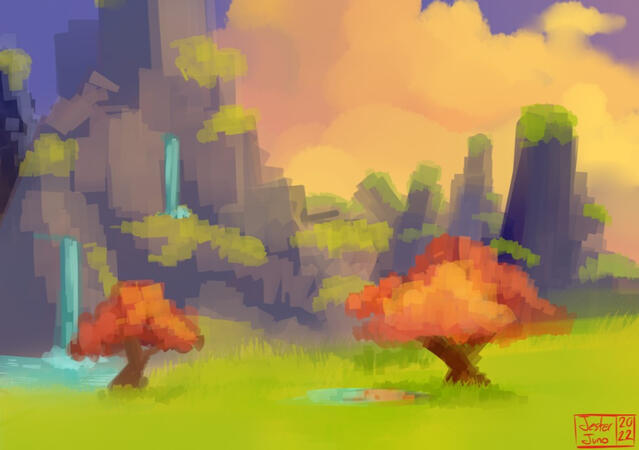 Scenery Practice! October 2022